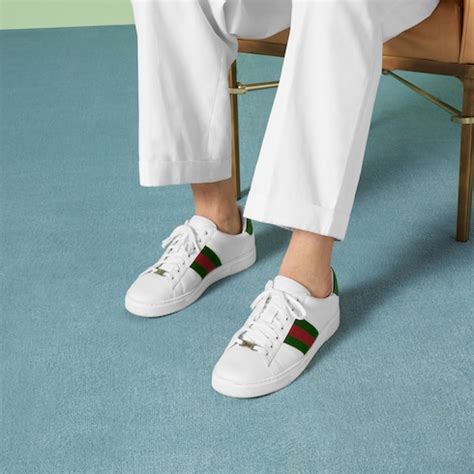 Gucci ace sneakers with web